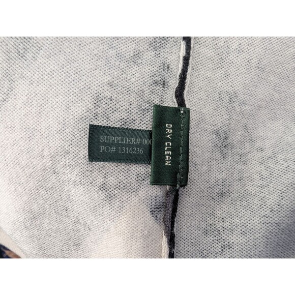 Lauren Ralph Lauren Geometric Black White Grey 3/4 Sleeve Fitted Sheath Dress XS - Picture 8 of 9